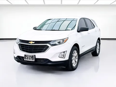 White 2021 Chevrolet Equinox LS for sale in Montclair, CA
