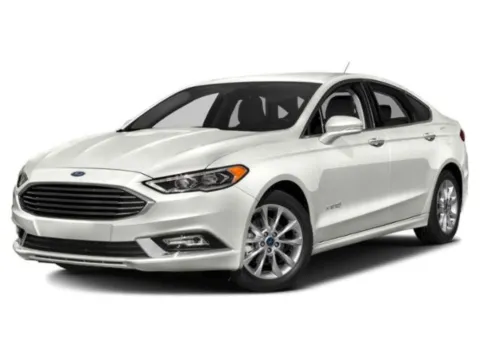 White 2018 Ford Fusion Hybrid S for sale in Montclair, CA