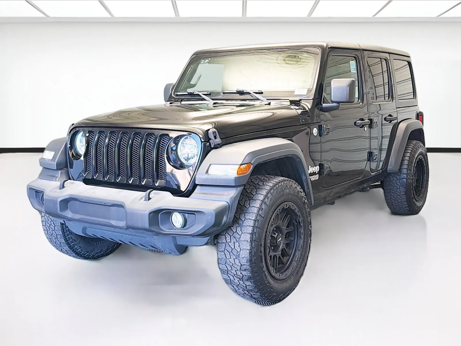Black 2020 Jeep Wrangler Unlimited Sport S for sale in Montclair, CA