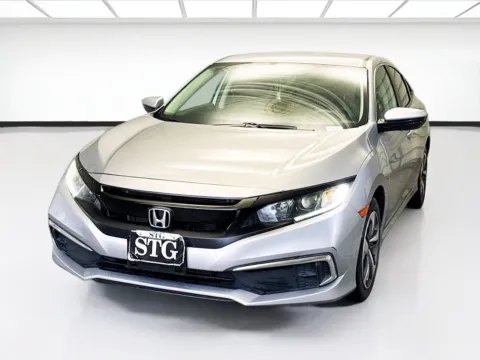 Black 2021 Honda Civic LX for sale in Montclair, CA