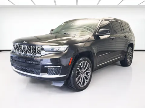 Black 2021 Jeep Grand Cherokee L Summit for sale in Montclair, CA