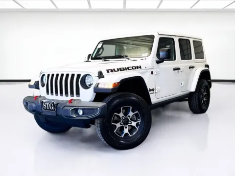 White 2019 Jeep Wrangler Unlimited Rubicon for sale in Montclair, CA