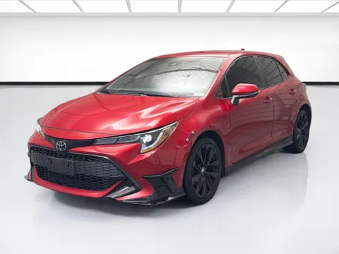 Red 2021 Toyota Corolla Hatchback for sale in Montclair, CA