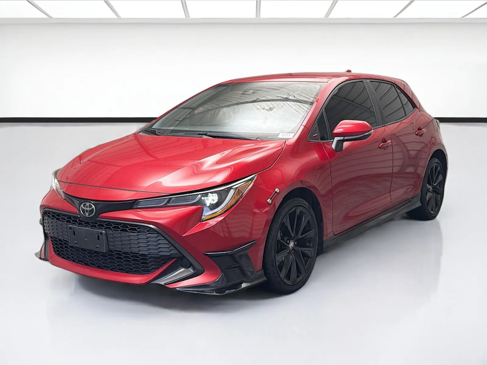 Red 2021 Toyota Corolla Hatchback SE for sale in Montclair, CA