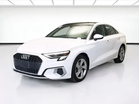 White 2023 Audi A3 FrontTrak for sale in Montclair, CA