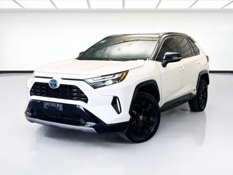White 2022 Toyota RAV4 Hybrid XSE for sale in Montclair, CA