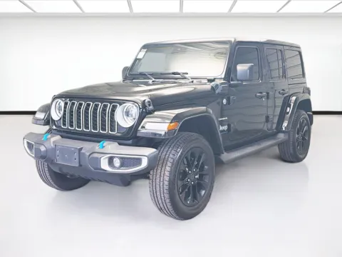 Black 2024 Jeep Wrangler Sahara 4xe for sale in Montclair, CA