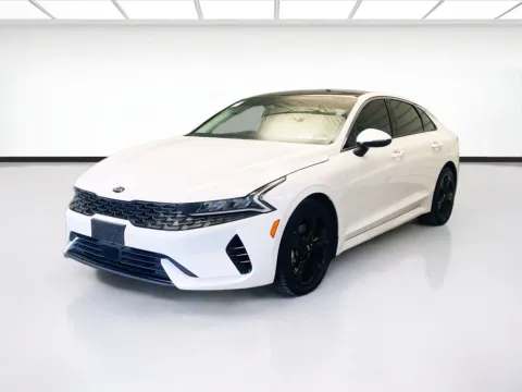 White 2021 Kia K5 EX for sale in Montclair, CA