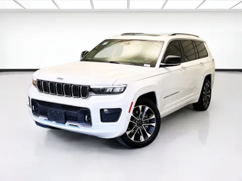 White 2022 Jeep Grand Cherokee L Overland for sale in Montclair, CA