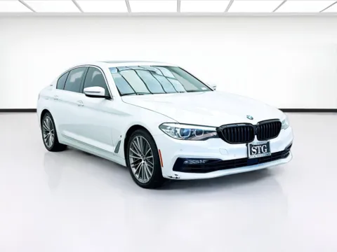 Another view of 2018 BMW 5 Series 530e iPerformance for sale in Montclair, CA at STG Montclair