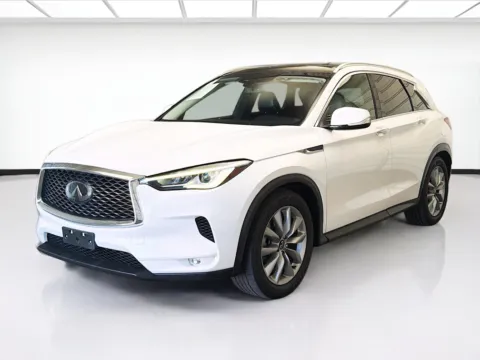 White 2020 INFINITI QX50 LUXE for sale in Montclair, CA