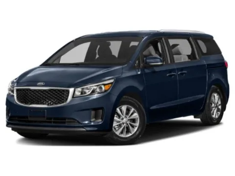 Black 2016 Kia Sedona LX for sale in Montclair, CA