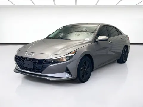 Silver 2022 Hyundai Elantra Hybrid Blue for sale in Montclair, CA