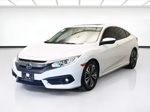 White 2018 Honda Civic EX-T for sale in Montclair, CA