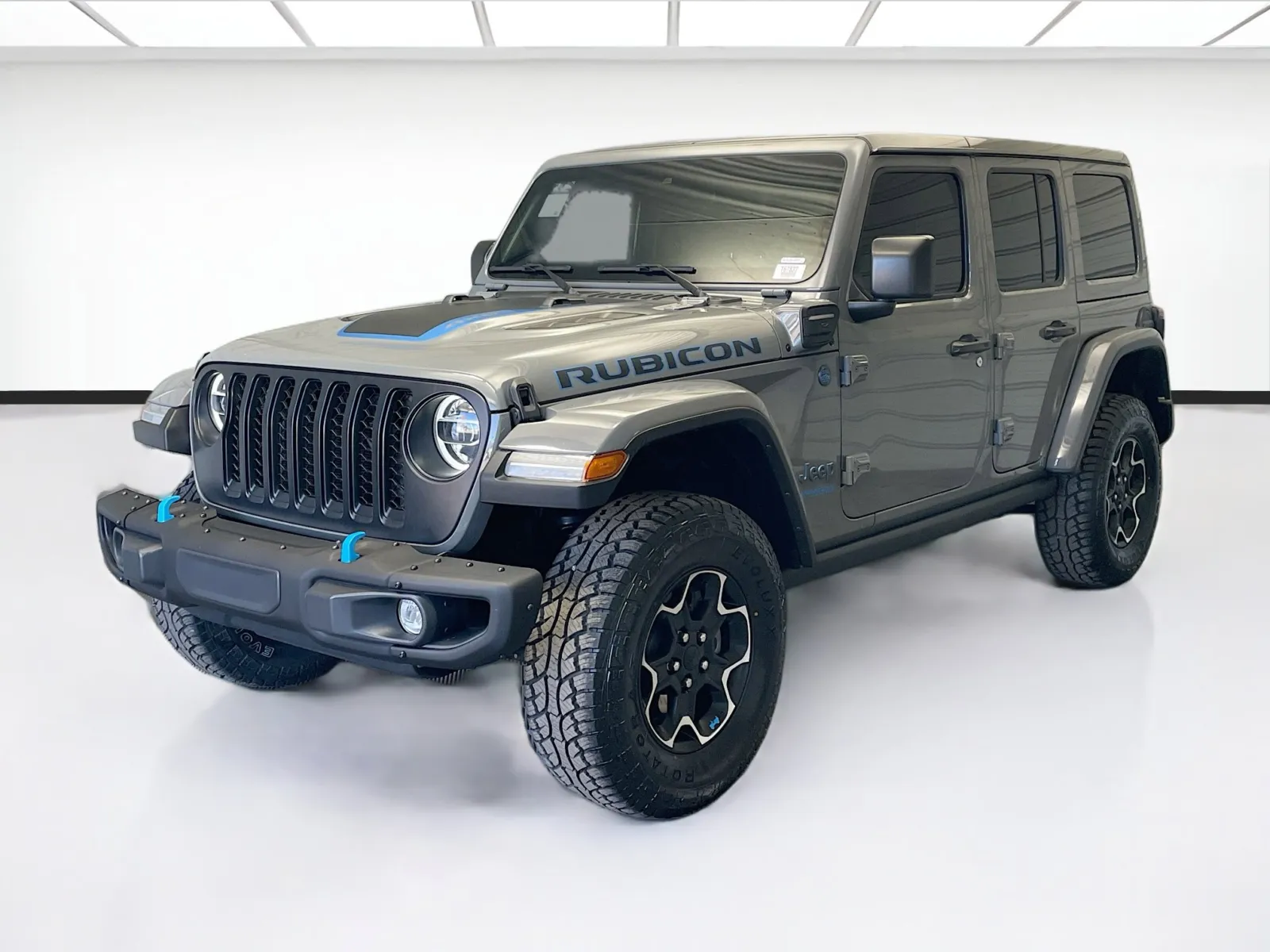 Gray 2022 Jeep Wrangler Unlimited Rubicon 4xe for sale in Montclair, CA