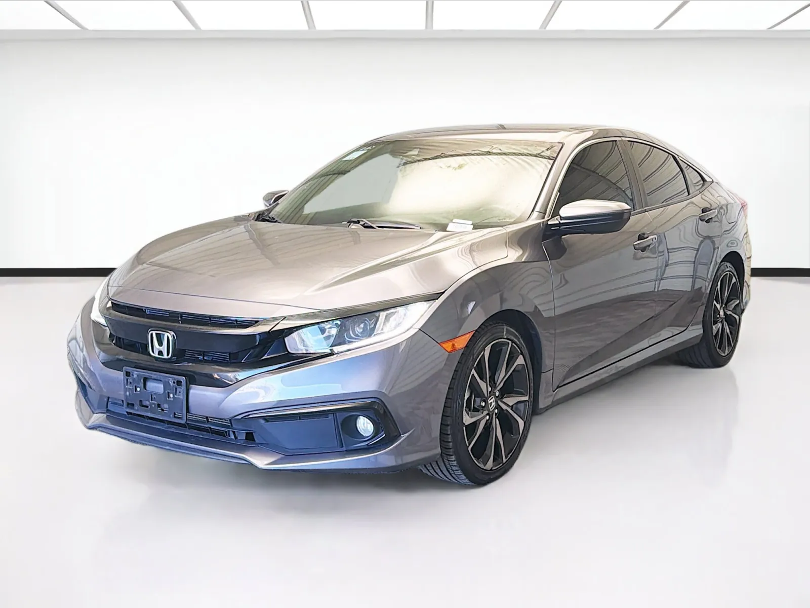 Gray 2020 Honda Civic Sport for sale in Montclair, CA