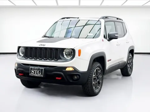 White 2017 Jeep Renegade Trailhawk for sale in Montclair, CA