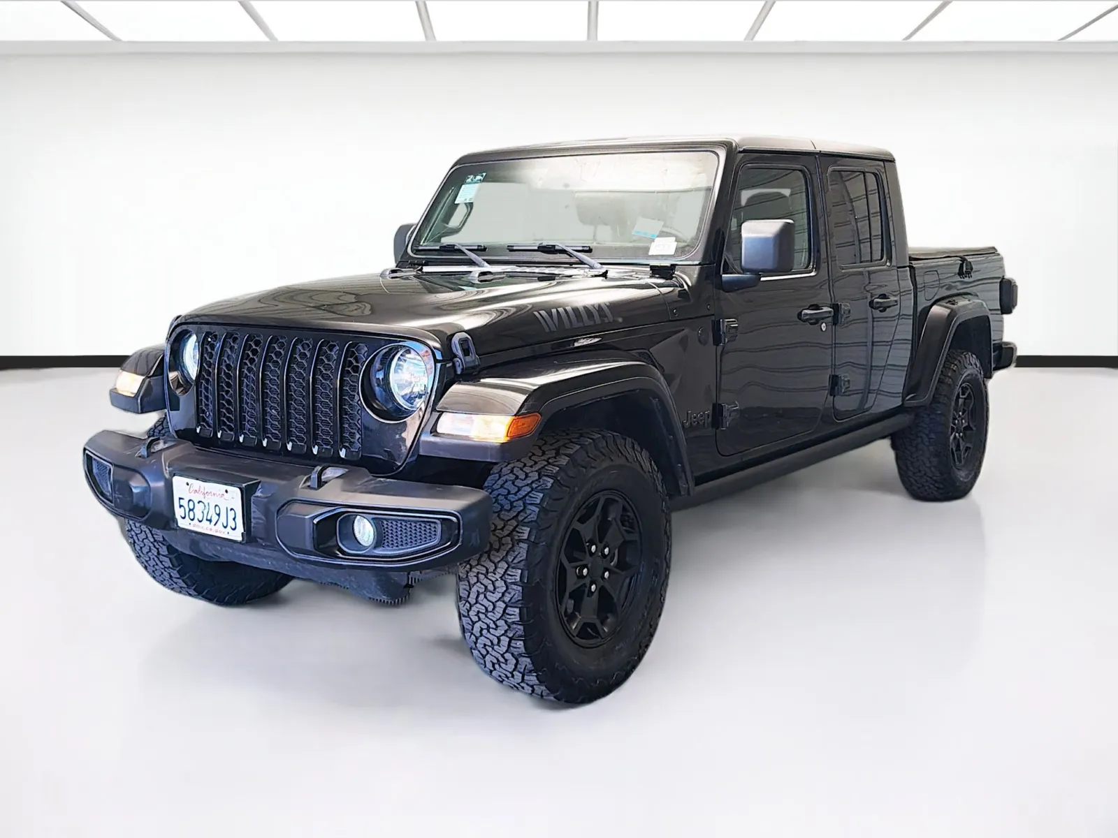 Black 2021 Jeep Gladiator Willys for sale in Montclair, CA