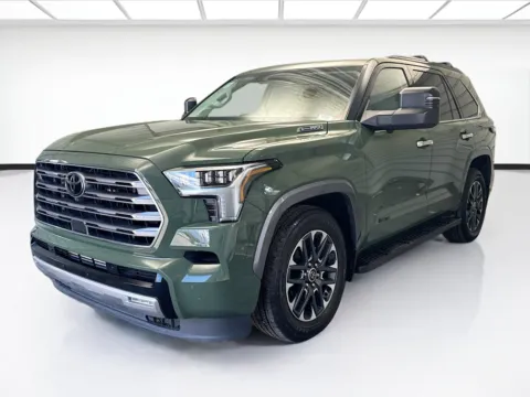 Green 2023 Toyota Sequoia Limited w/PANORAMIC ROOF & JBL PREMIUM AUDIO for sale in Montclair, CA