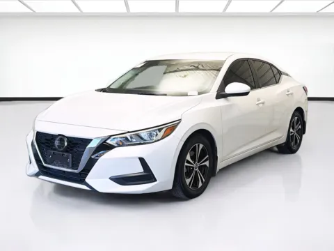 White 2021 Nissan Sentra SV for sale in Montclair, CA