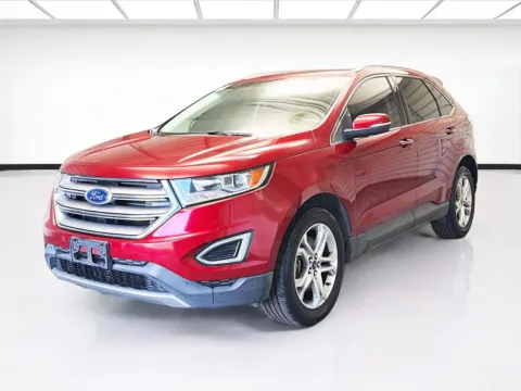 Red 2016 Ford Edge Titanium for sale in Montclair, CA