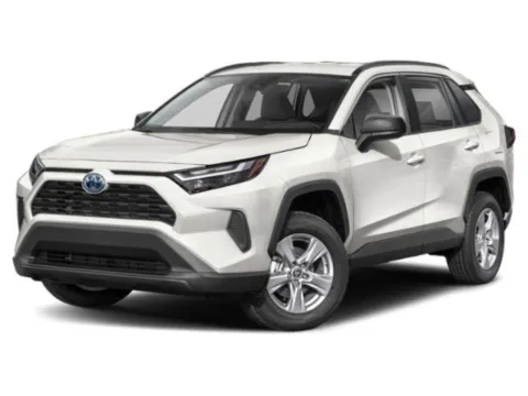 White 2023 Toyota RAV4 Hybrid LE for sale in Montclair, CA