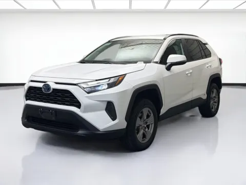 White 2023 Toyota RAV4 Hybrid LE for sale in Montclair, CA
