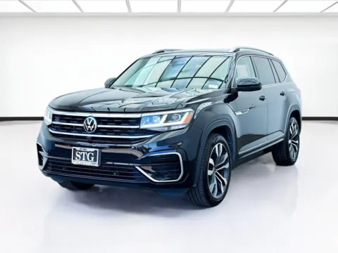 Black 2022 Volkswagen Atlas 3.6L V6 SEL Premium R-Line for sale in Montclair, CA