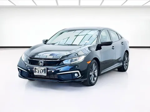 Black 2020 Honda Civic EX for sale in Montclair, CA