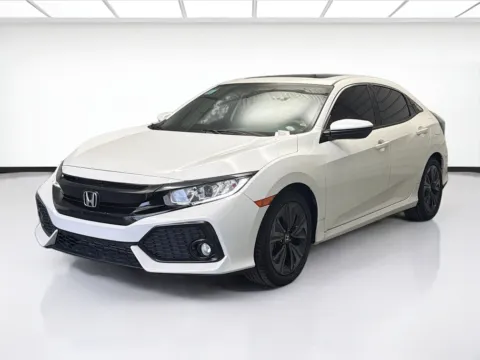 White 2018 Honda Civic EX for sale in Montclair, CA