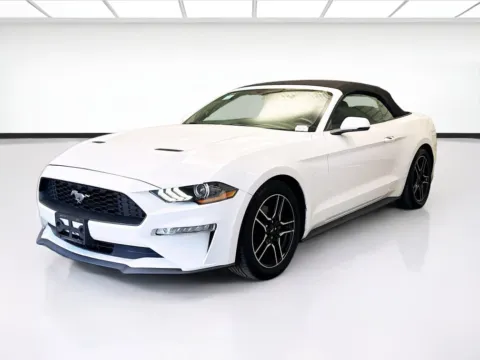 White 2020 Ford Mustang EcoBoost Premium for sale in Montclair, CA
