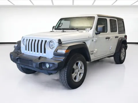 White 2020 Jeep Wrangler Unlimited Sport S for sale in Montclair, CA