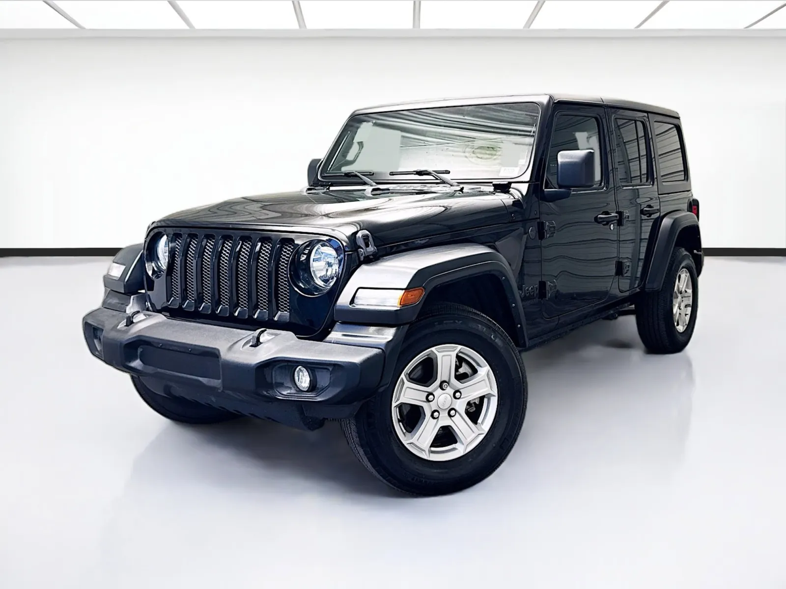 Black 2022 Jeep Wrangler Unlimited Sport S for sale in Montclair, CA