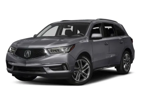 White 2017 Acura MDX 3.5L w/Advance Package for sale in Montclair, CA