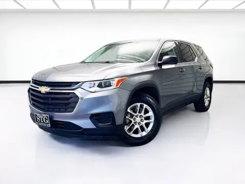 Gray 2019 Chevrolet Traverse LS for sale in Montclair, CA