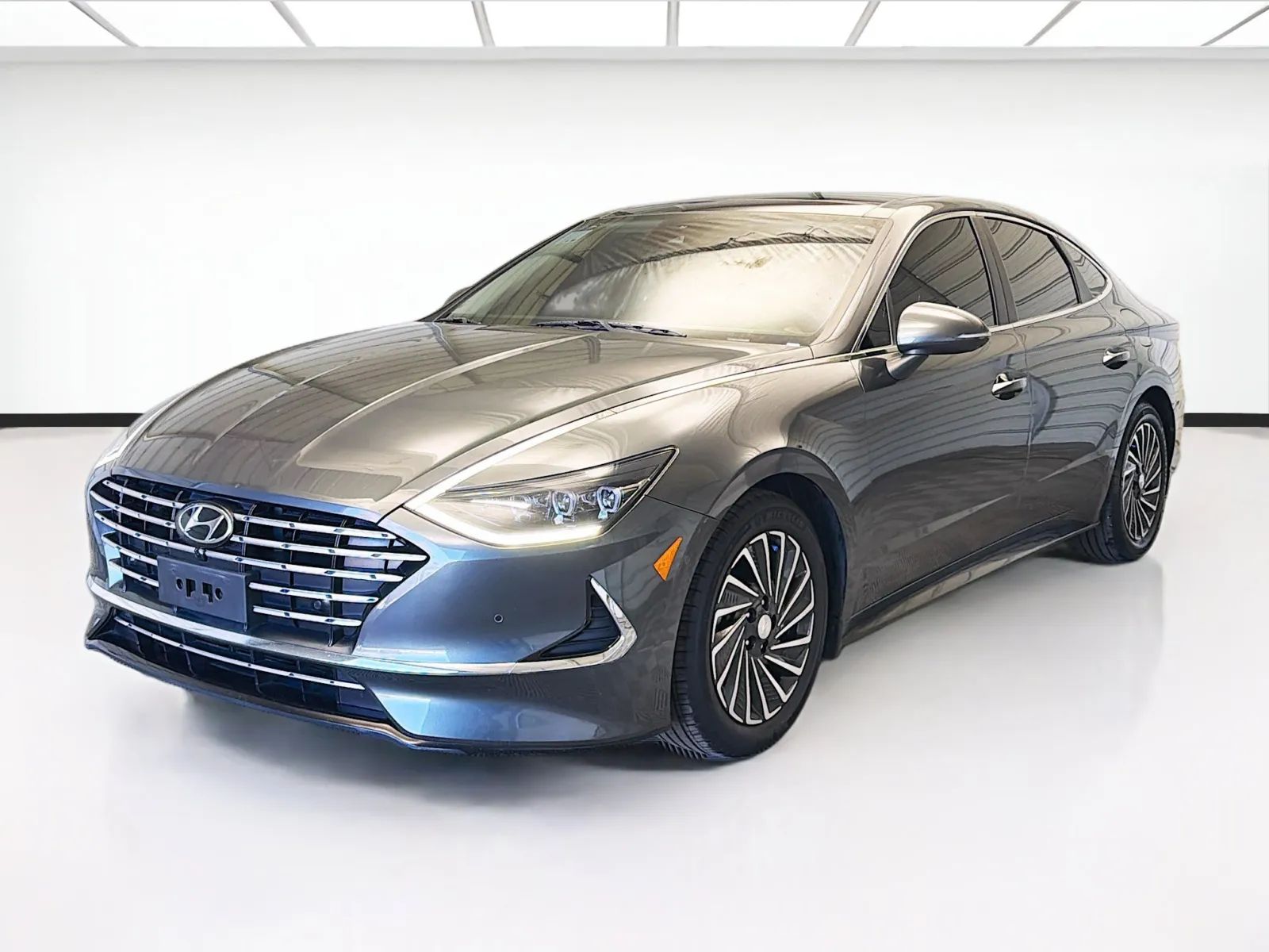 Gray 2023 Hyundai Sonata Hybrid Limited for sale in Montclair, CA