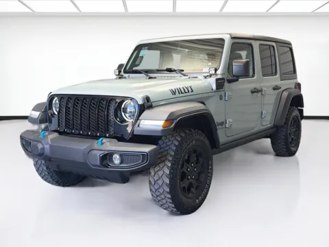Gray 2023 Jeep Wrangler Base 4xe for sale in Montclair, CA