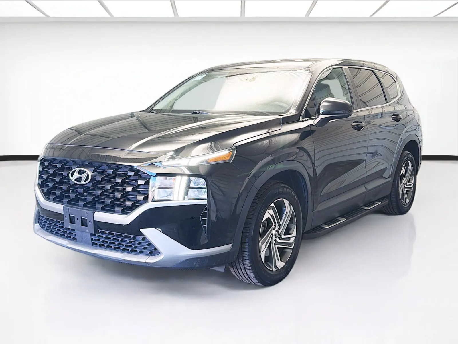 Black 2021 Hyundai Santa Fe SE for sale in Montclair, CA