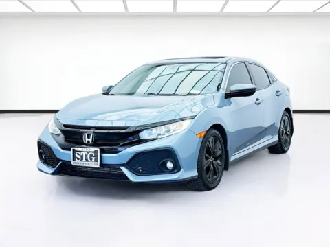Gray 2018 Honda Civic EX for sale in Montclair, CA