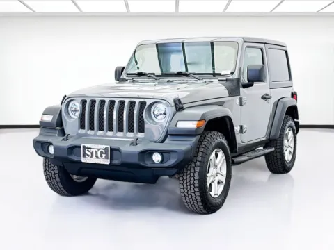 Gray 2019 Jeep Wrangler Sport S for sale in Montclair, CA