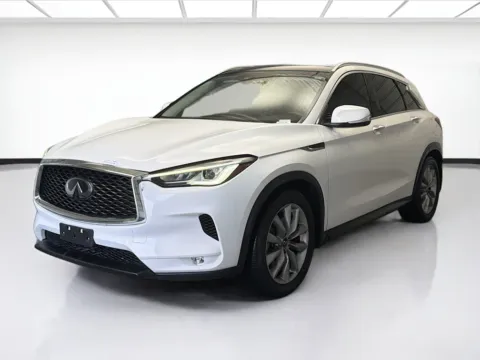 White 2020 INFINITI QX50 LUXE for sale in Montclair, CA