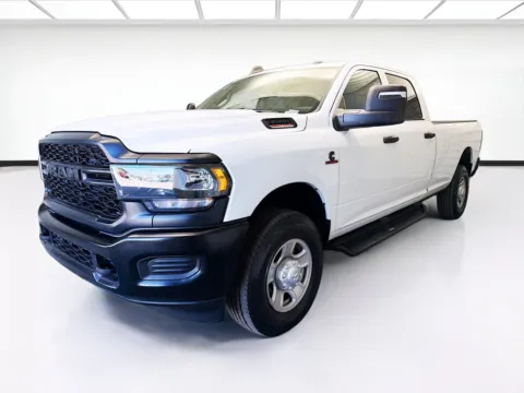 White 2024 Ram 3500 Tradesman LEVEL 2 4X4 LONG BOX for sale in Montclair, CA
