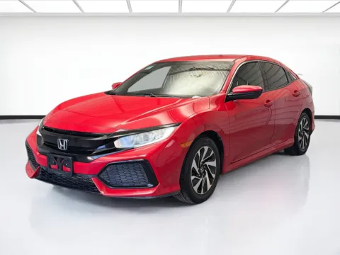 Red 2017 Honda Civic LX for sale in Montclair, CA
