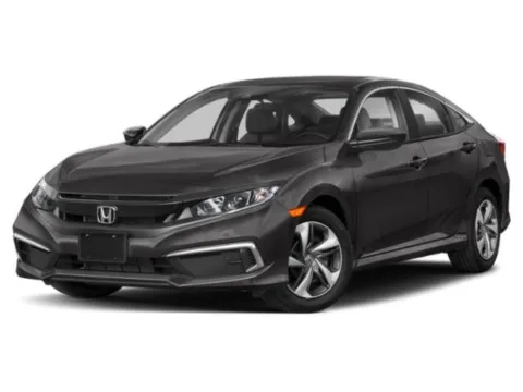Black 2019 Honda Civic LX for sale in Montclair, CA