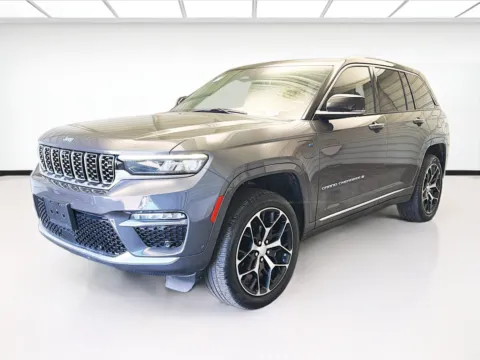 Gray 2022 Jeep Grand Cherokee Summit Reserve 4xe for sale in Montclair, CA