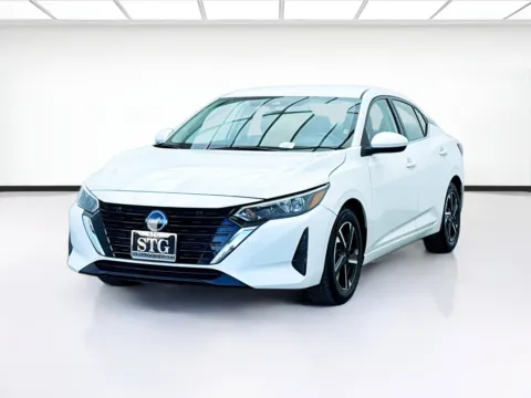 White 2024 Nissan Sentra SV for sale in Montclair, CA