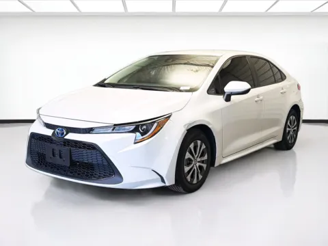 White 2022 Toyota Corolla Hybrid LE for sale in Montclair, CA