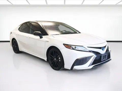 Another view of 2021 Toyota Camry Hybrid XSE for sale in Montclair, CA at STG Montclair