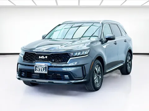 Gray 2023 Kia Sorento Hybrid EX for sale in Montclair, CA