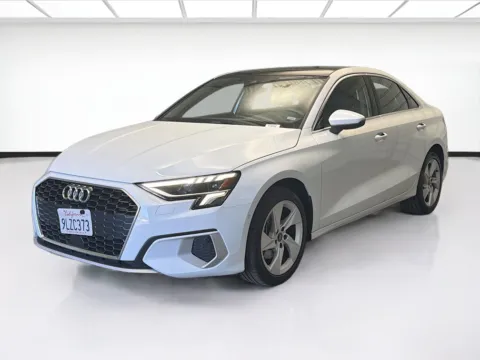White 2024 Audi A3 FrontTrak for sale in Montclair, CA